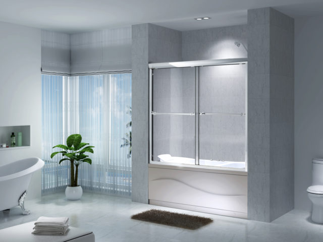 AQ Touch tub door