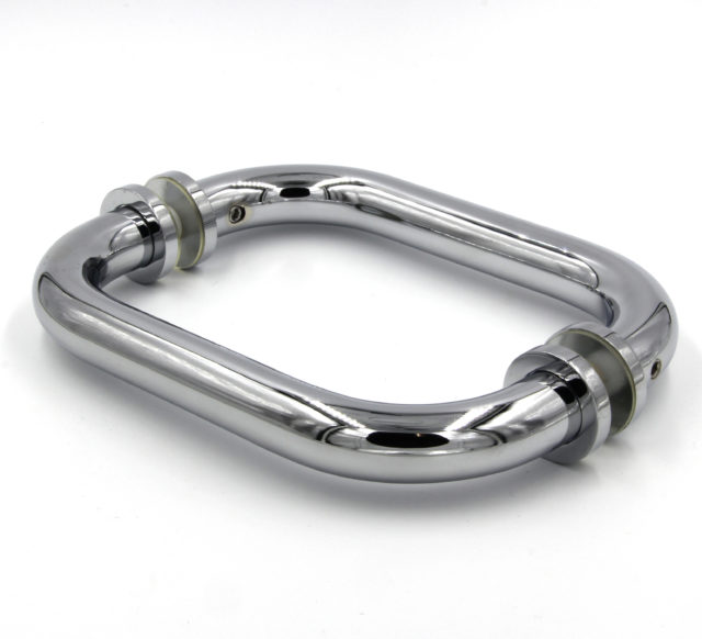 Chrome C-Pull Handle