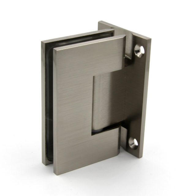 Swing Door Hinge Front - Brushed Nickel